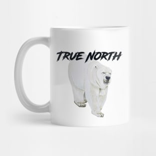 Angry Polar Bear in the True North Mug